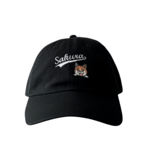 SHIBA / BLACK  DAD CAP