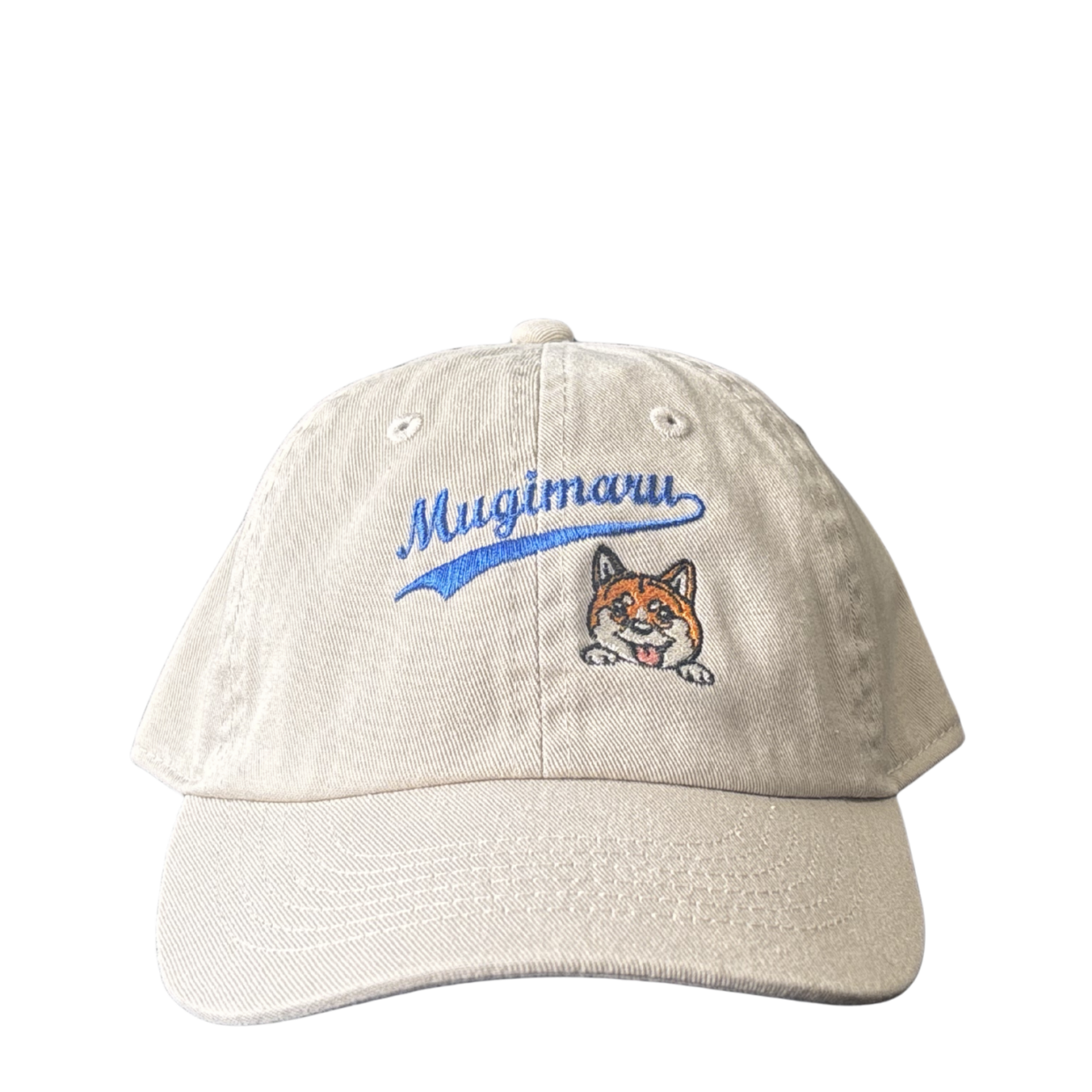SHIBA / BEIGE  DAD CAP